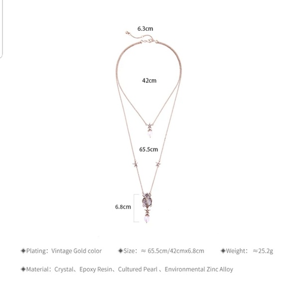 Natural Pearl Bohemia Vintage Retro Necklace - Picture 3 of 7